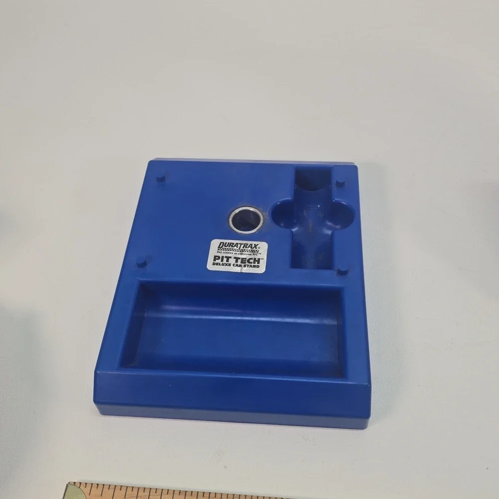 Duratrax Pit Tech XL Deluxe Car Truck Stand Blue RC 1/10 1/8